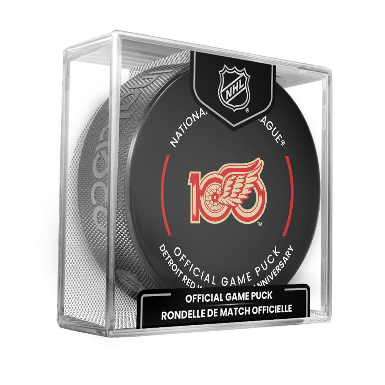 Detroit Red Wings Inglasco Centennial Official Game Puck Image coming soon