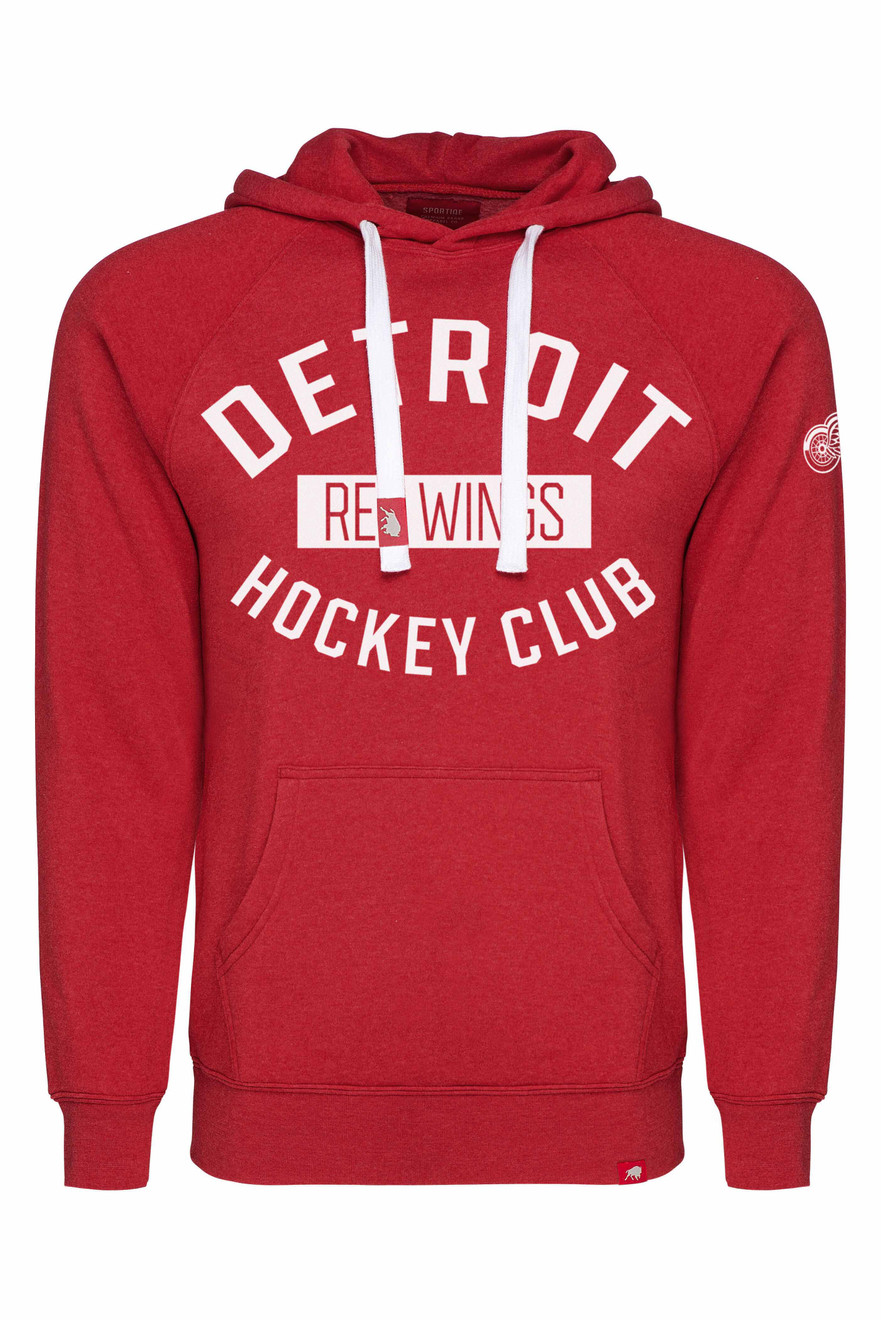 Detroit Red Wings Sportiqe Olsen Burnett Hooded Sweatshirt