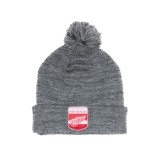 Detroit Red Wings Fanatics Gray Home Ice Pom