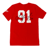 Detroit Red Wings Fedorov Signature Short Sleeve T-Shirt