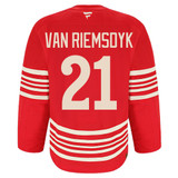 Detroit Red Wings Fanatics Premium Centennial Jersey - van Riemsdyk