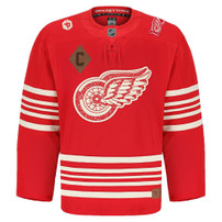 Detroit Red Wings Fanatics Premium Alumni Centennial Jersey - Yzerman