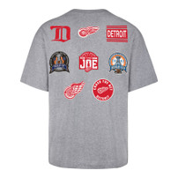 Detroit Red Wings '47 Brand Eras History Lock Foundation Short Sleeve T-Shirt