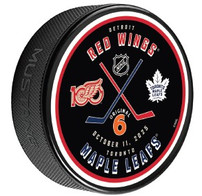 Detroit Red Wings Mustang OSIX 10.11.25 Matchup Puck