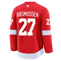 Detroit Red Wings Fanatics Premium Jersey- Rasmussen