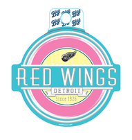 Detroit Red Wings Blue '84 Jamboree Sticker