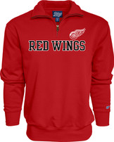 Detroit Red Wings Blue 84 Opp 1/4 Zip Jacket
