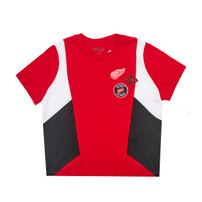 Detroit Red Wings WEAR Ladies Color Block Short Sleeve T-Shirt