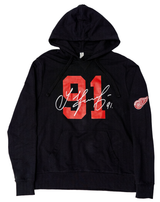 Detroit Red Wings Fedorov Signature Hooded Sweatshirt