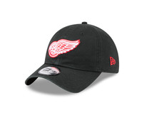 Detroit Red Wings New Era Black Fast Glove Adjustable