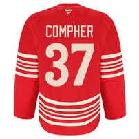 Detroit Red Wings Fanatics Premium Centennial Jersey - Compher