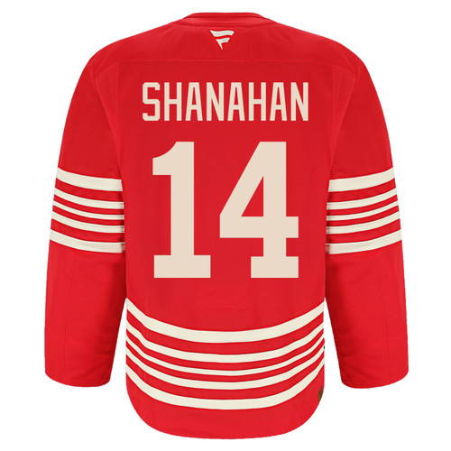 Detroit Red Wings Fanatics Premium Alumni Centennial Jersey - Shanahan