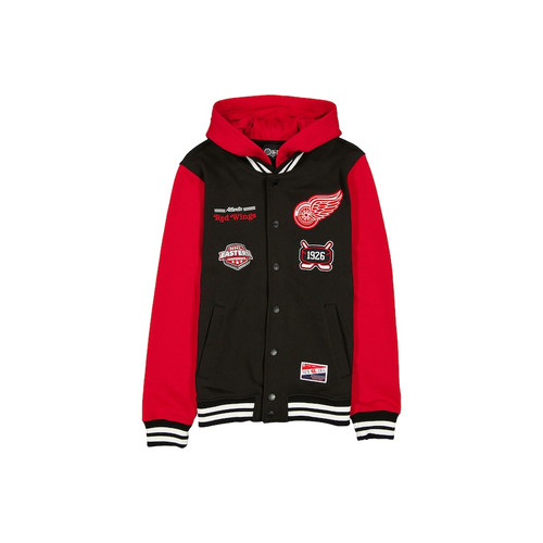 Detroit Red Wings New Era Throwback Snap Front Jacket