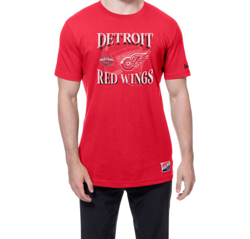 Detroit Red Wings New Era '25 Throwback Short Sleeve T-Shirt