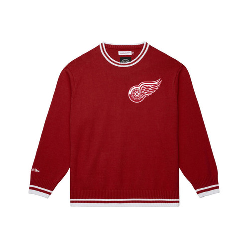 Detroit Red Wings Mitchell & Ness Ladies Fleece Sweater