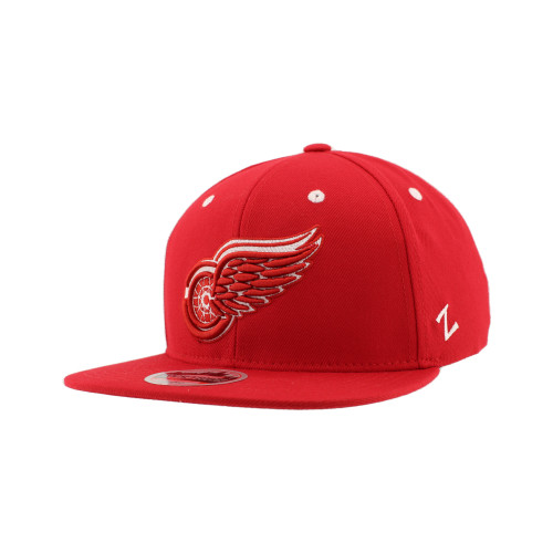 Detroit Red Wings Zephyr Red Core Snapback