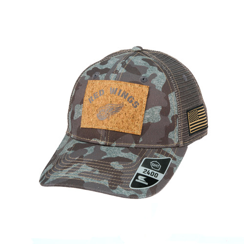 Detroit Red Wings Colosseum Camo OHT Cork Aviator