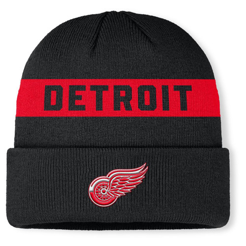 【500円OFF】ジェルミクライン dream wings beanie Detroit Red Wings Fanatics Authentic Pro Pom Beanie - shophockeytown