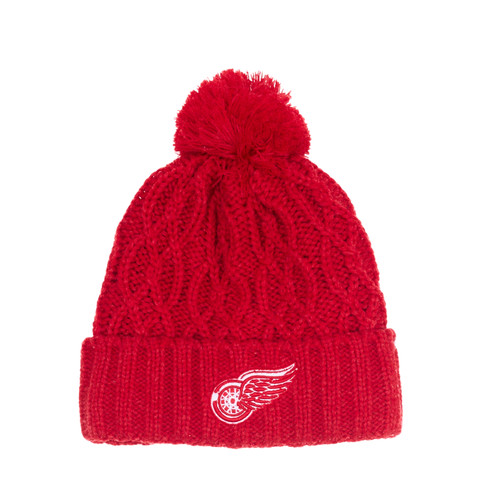 Detroit Red Wings Zephyr Red Mystic Cuff Pom