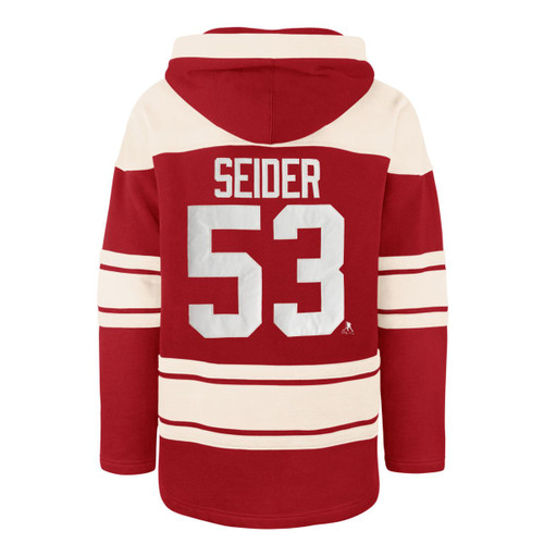 Detroit Red Wings '47 Brand Seider #53 Player Lacer