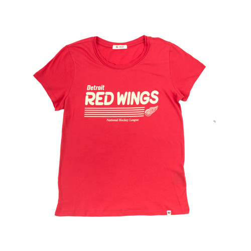 Detroit Red Wings '47 Brand Ladies Harmonize Short Sleeve T-Shirt