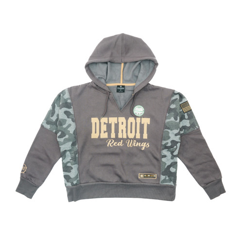 Detroit Red Wings Colosseum Ladies OHT Maverick Hooded Sweatshirt