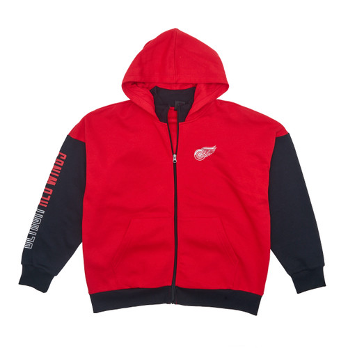 Detroit Red Wings G-III Ladies Enforcer Full Zip Hooded Jacket