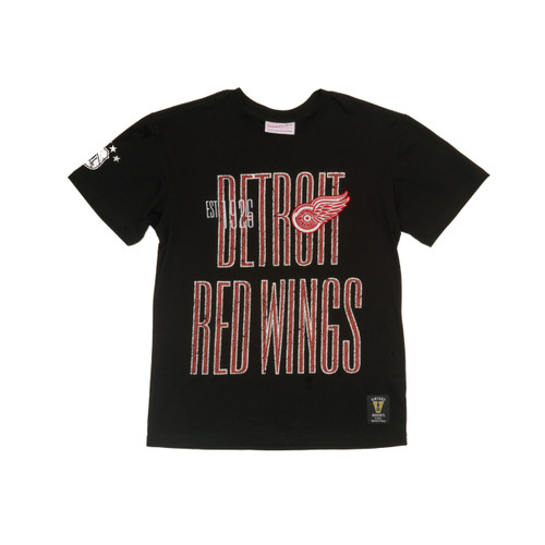 Detroit Red Wings Mitchell & Ness Youth City 2.0 Short Sleeve T-Shirt