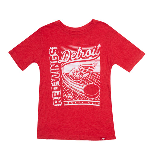 Detroit Red Wings Sportiqe Youth Lil Red Comfy Short Sleeve T-Shirt