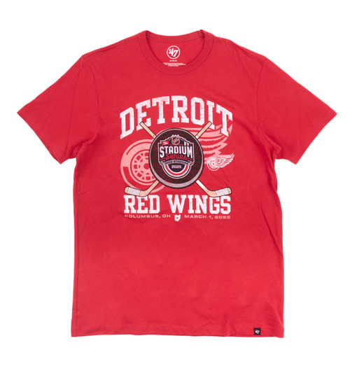Detroit Red Wings '47 Brand '25 Stadium Series Franklin Short Sleeve T-Shirt