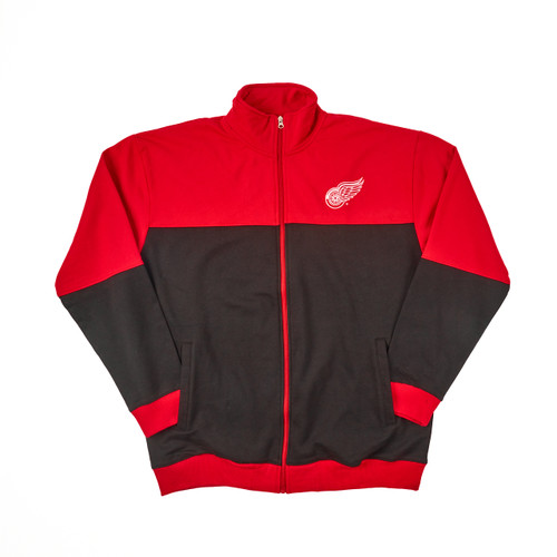 Detroit Red Wings Big & Tall Fleece Full Zip Jacket