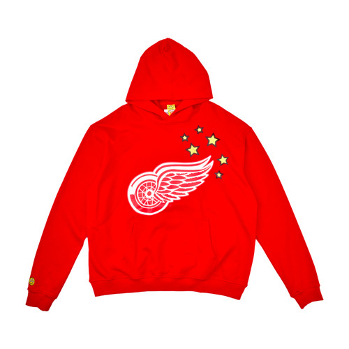 Detroit Red Wings Just Dishin' Red Stars Hooded Sweatshirt