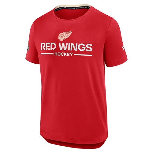Detroit Red Wings Fanatics Centennial Tech Short Sleeve T-Shirt
