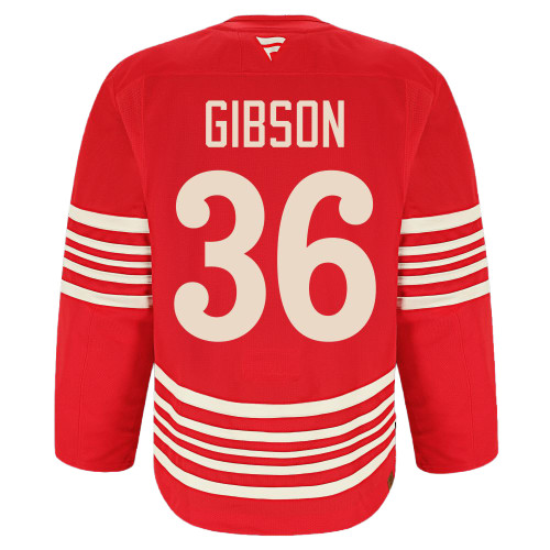 Detroit Red Wings Fanatics Premium Centennial Jersey - Gibson