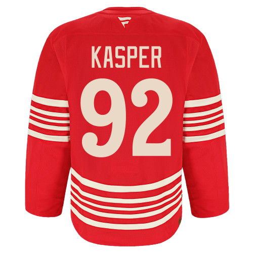 ヒスミニ エンジェル 総柄 セトア レッド 長袖 FREE 80-90 Detroit Red Wings Fanatics Premium Custom Centennial Jersey