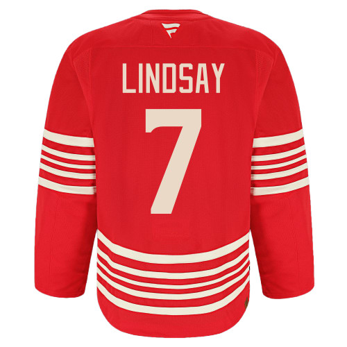 Detroit Red Wings Fanatics Premium Alumni Centennial Jersey - Lindsay