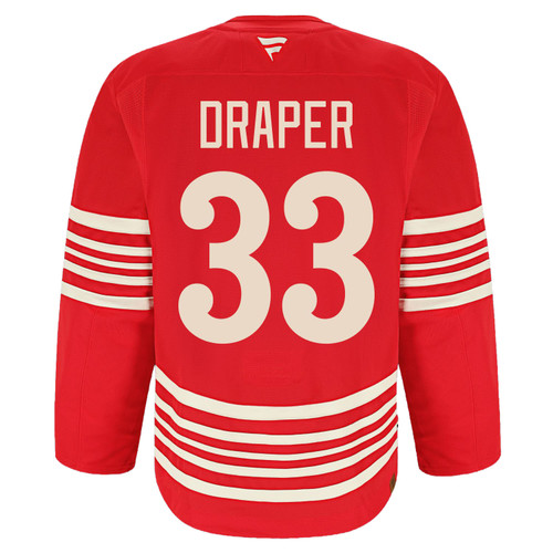 Detroit Red Wings Fanatics Premium Alumni Centennial Jersey - Draper