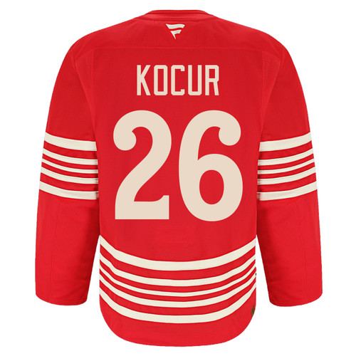 Detroit Red Wings Fanatics Premium Alumni Centennial Jersey - Kocur