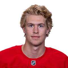 Detroit Red Wings player Simon Edvinsson.
