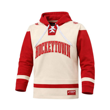 Detroit Red Wings SDS Hockeytown Originals Lacer Hooded Sweatshirt