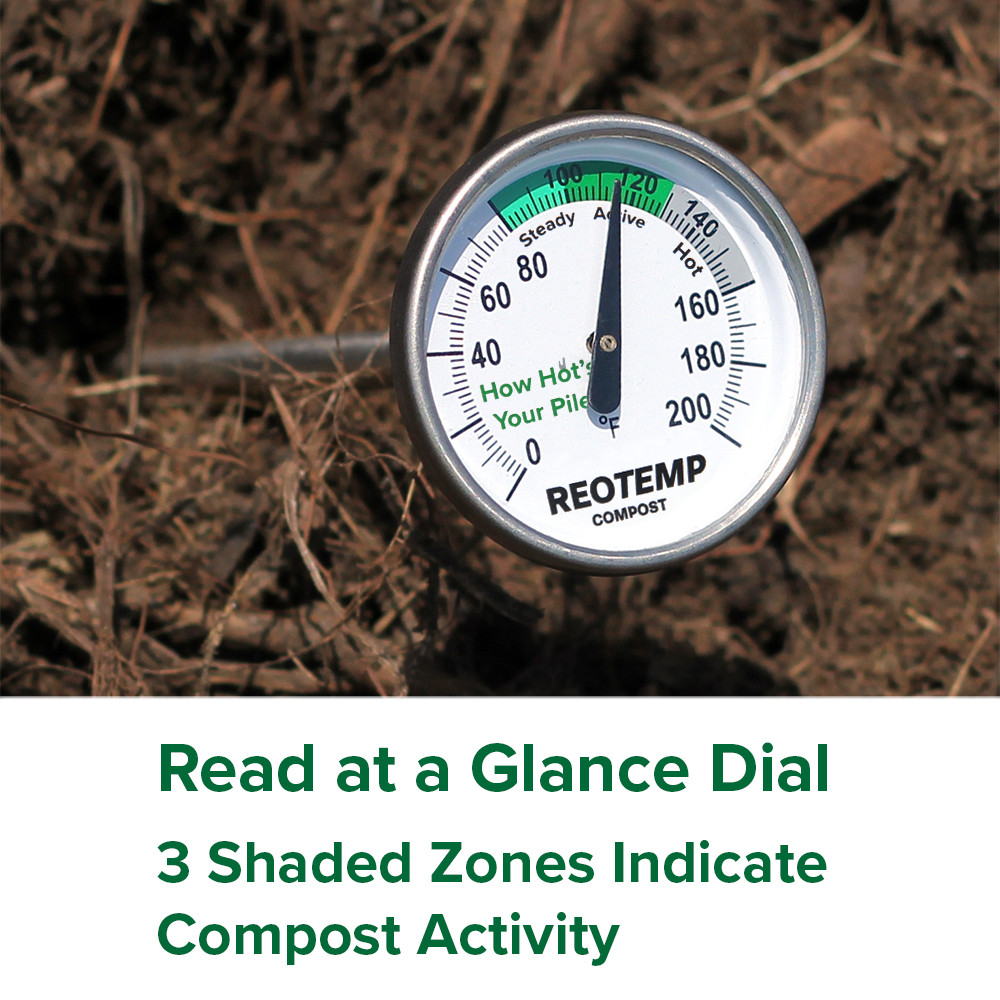 Reotemp Compost | Compost Thermometers, Digital Compost Thermometers ...