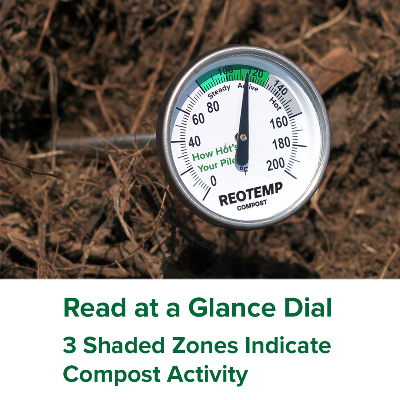 Reotemp Backyard Compost Thermometer
