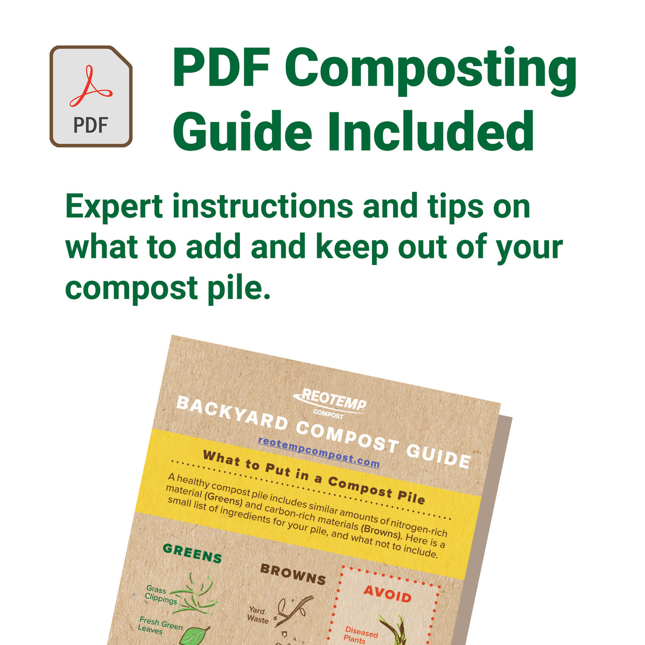 RapiClip® Compost Thermometer — Green Acres Nursery & Supply