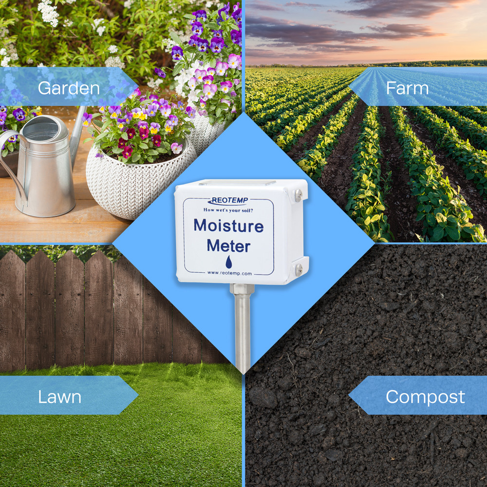 The Reotemp Garden and Compost Moisture Meter