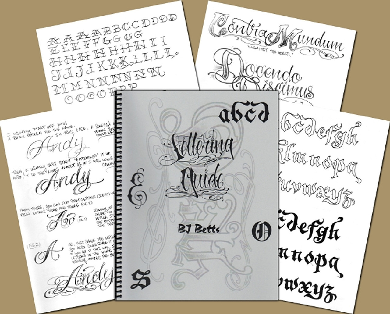 Lettering Guide Volume 1 By BJ Betts Lettering Guide Volume 1 By BJ Betts