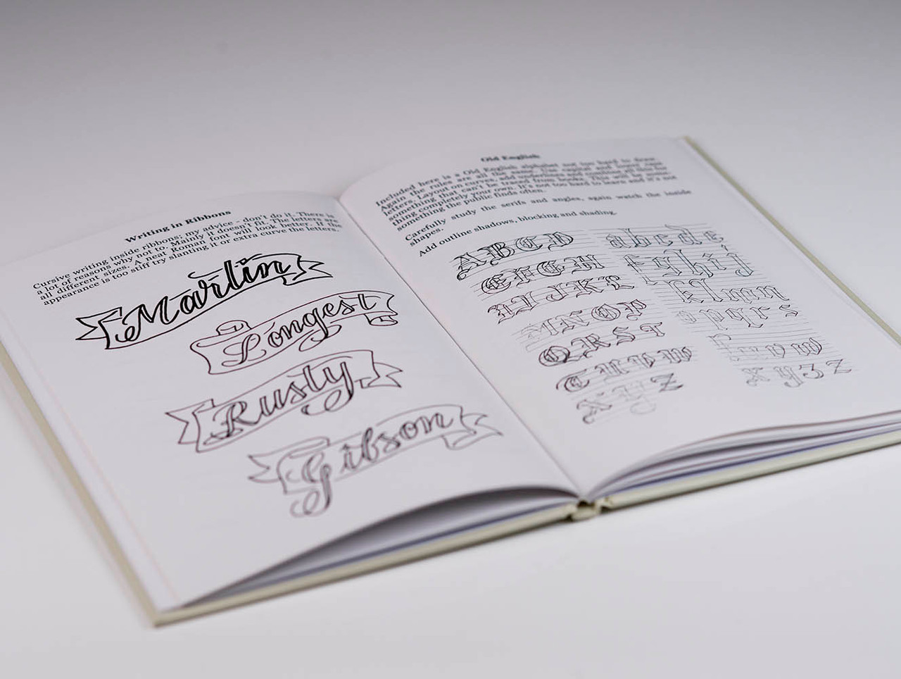 The Dave Gibson Lettering Book - Plus Limited Zine