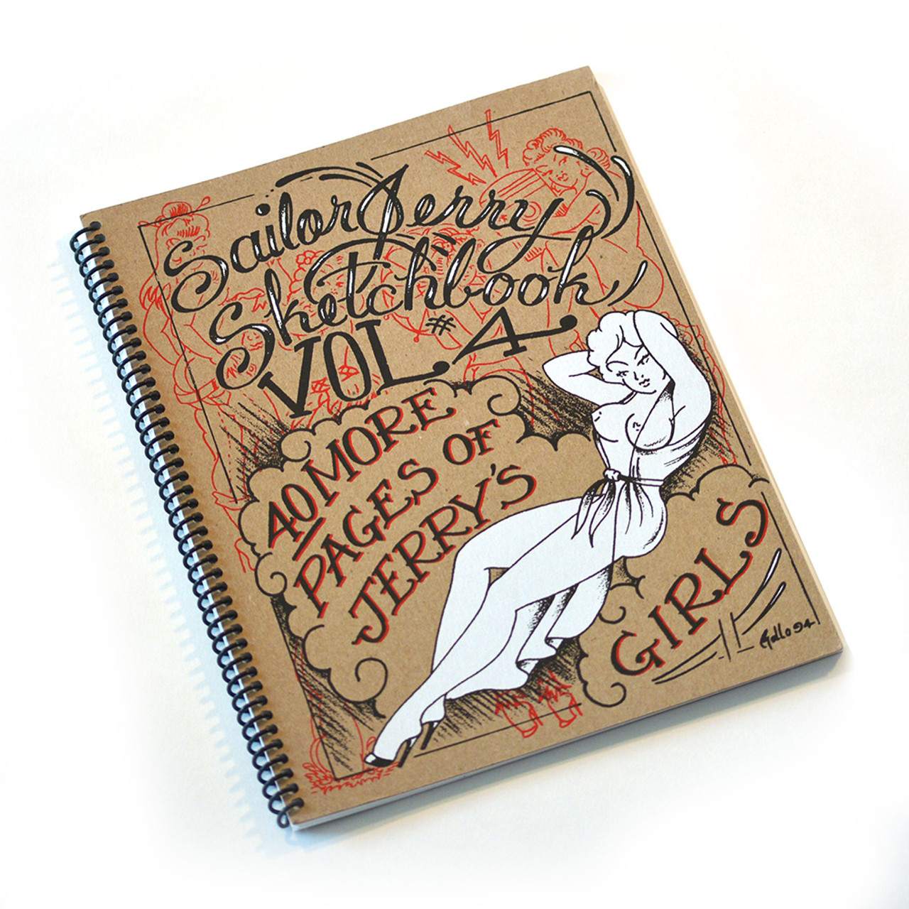 Sailor Jerry - Pinup Sketchbook Vol. 4 – BELZEL BOOKS