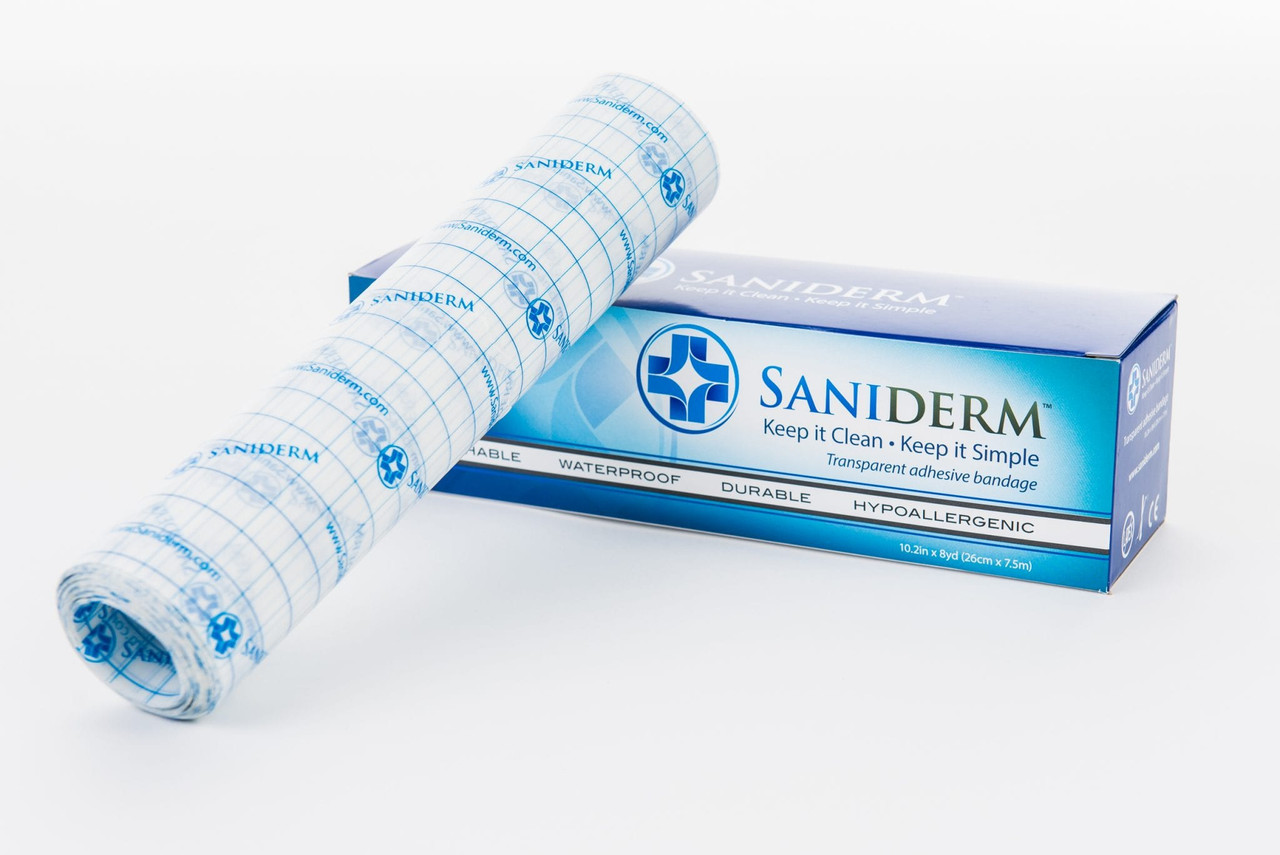 Saniderm Tattoo Aftercare Bandage (Transparent,8in x 10in/20.32cm x  25.4cm,3 Sheets) - Buy Online - 371253898