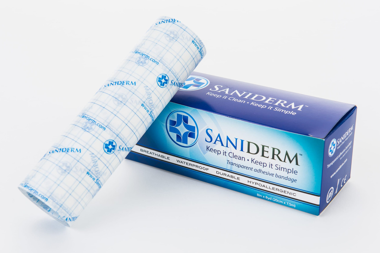 Saniderm  6 in x 8 yd Roll  Saltwater Tattoo Supply