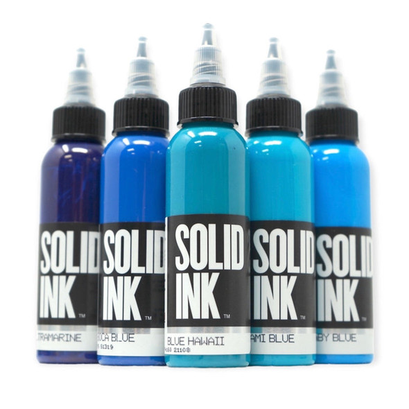 BLUE SET | SOLID INK